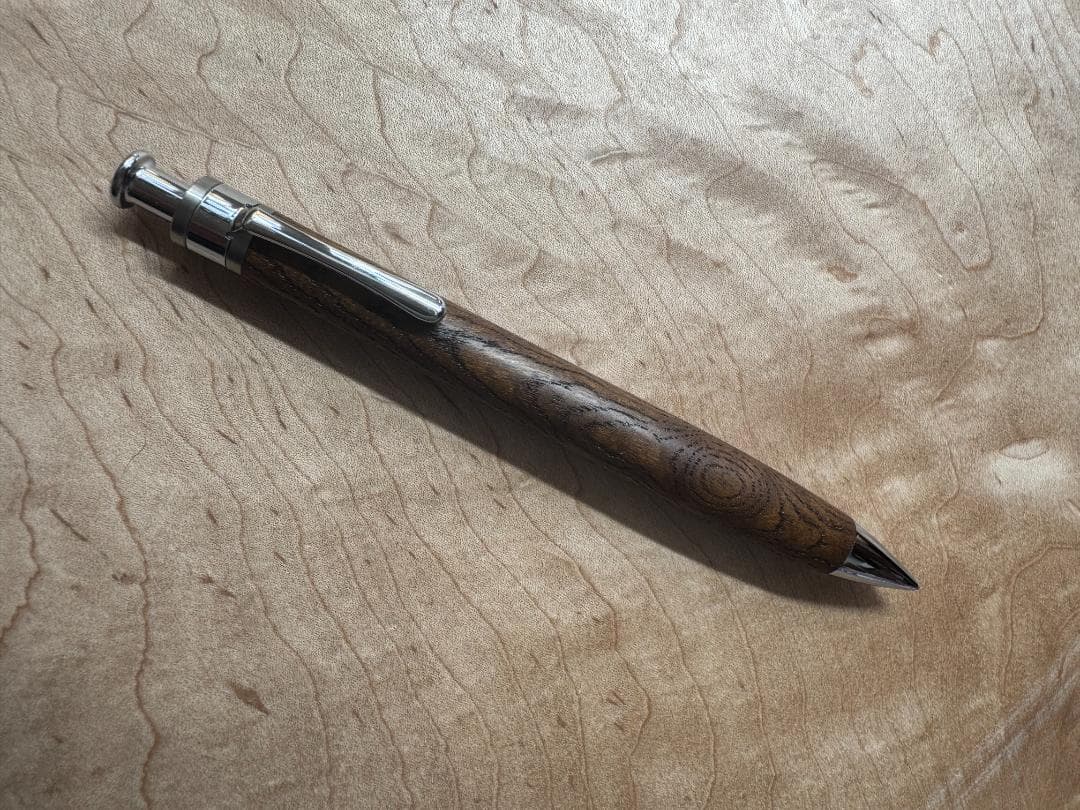 【工房楔　木軸ペン】　神代欅