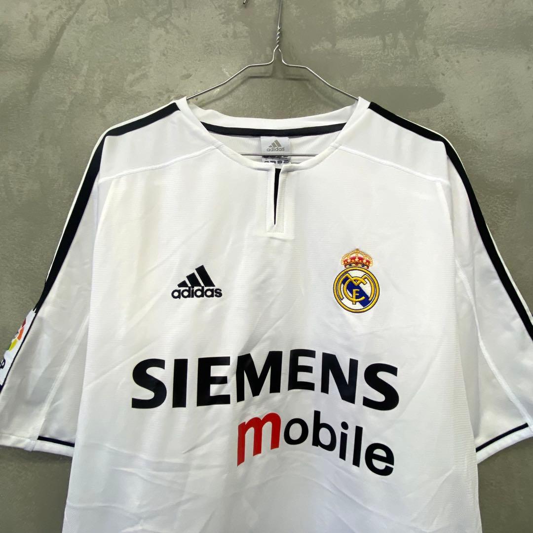 adidas レアルマドリード 03-04 ユニフォーム ゲームシャツ 銀河系