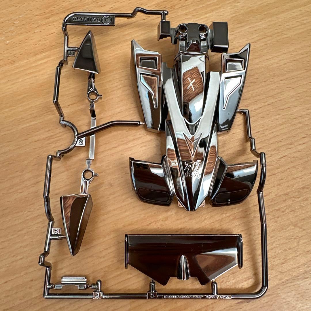 ミニ四駆　バンガードソニック　ブラックメッキボディ　未使用