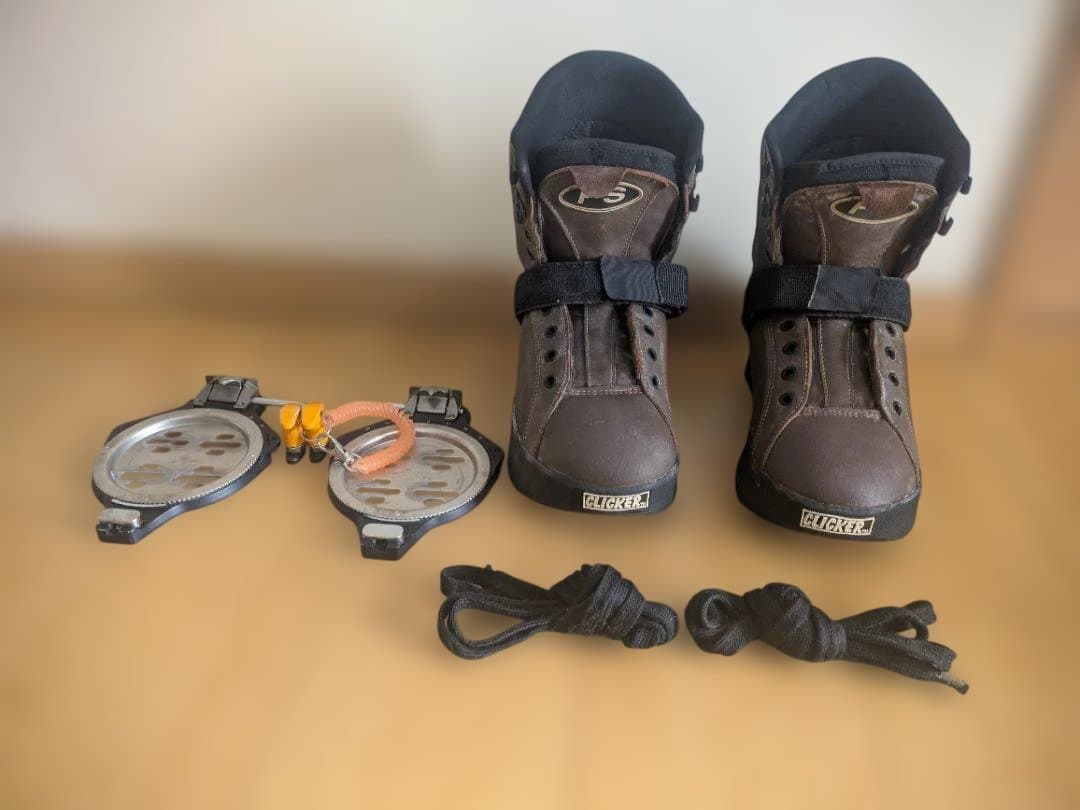 送込！K2 Clicker初期型対応スノーボードブーツとビンディングのセット