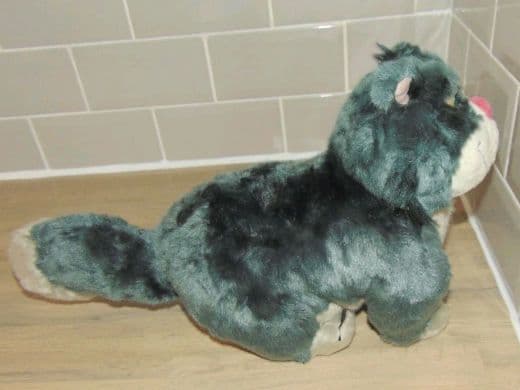 ディズニー【シンデレラ】ぬいぐるみ　ルシファー(16\")&ブルーノ(17\")