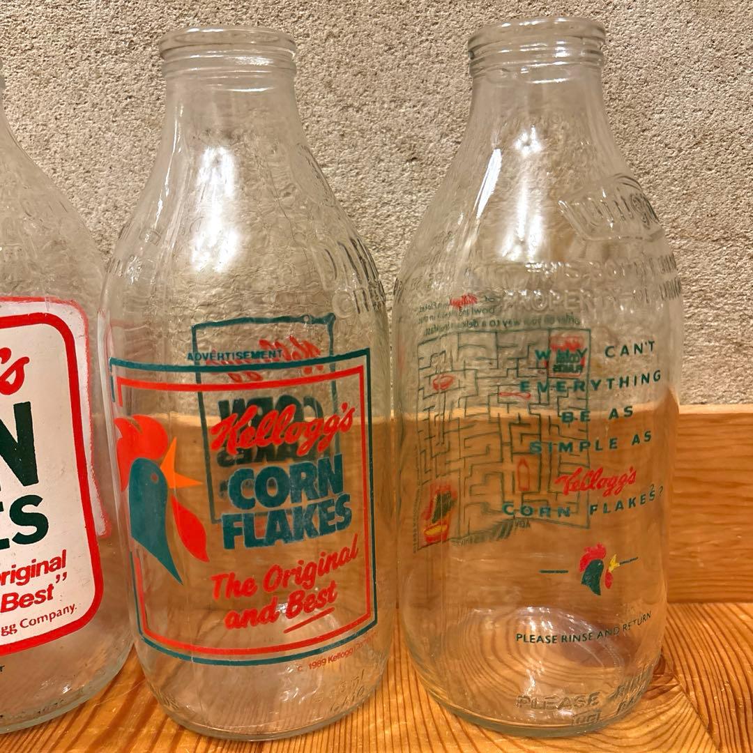 S*****d　ケロッグ　牛乳瓶　フルセット　トニータイガー　ココモンキー