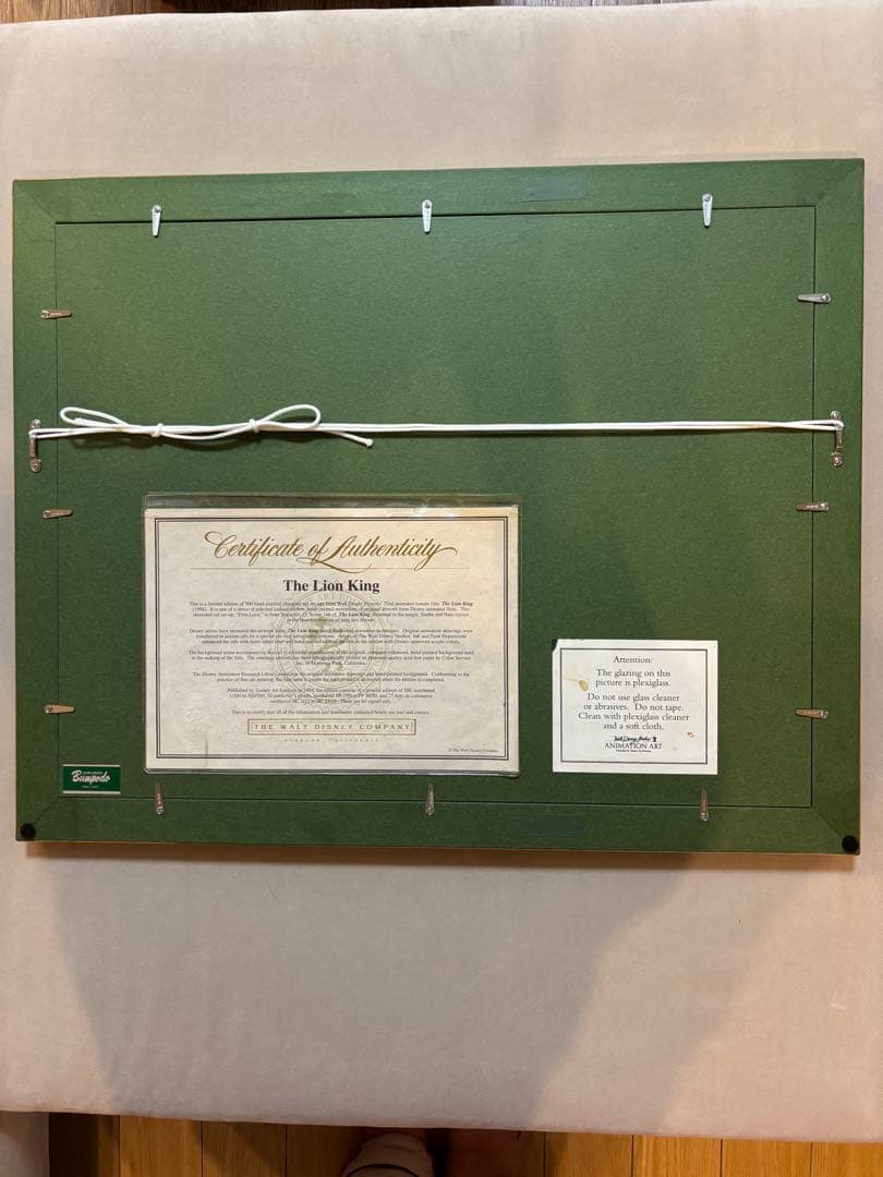 ★古着屋スマイルハウス 本物保証‼️500枚限定 ディズニー ライオンキング