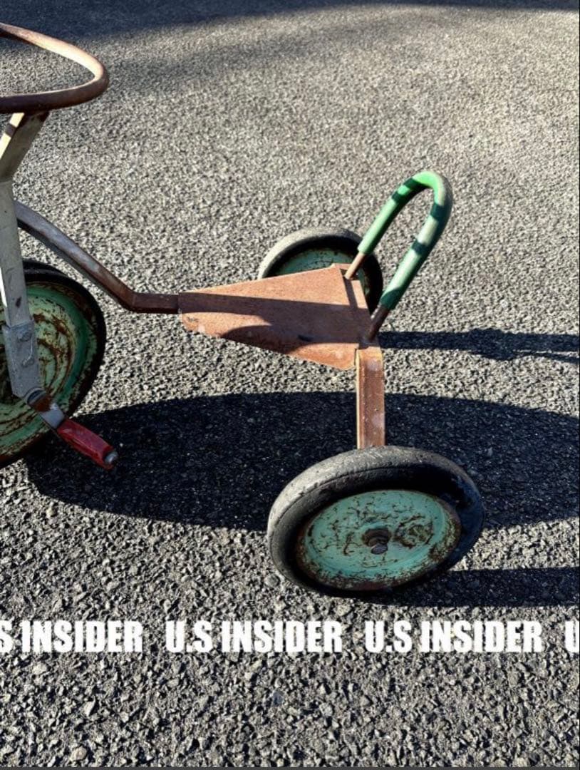 SP・セール‼︎ 鉄製三輪車■アメリカンヴィンテージ■大型73cm