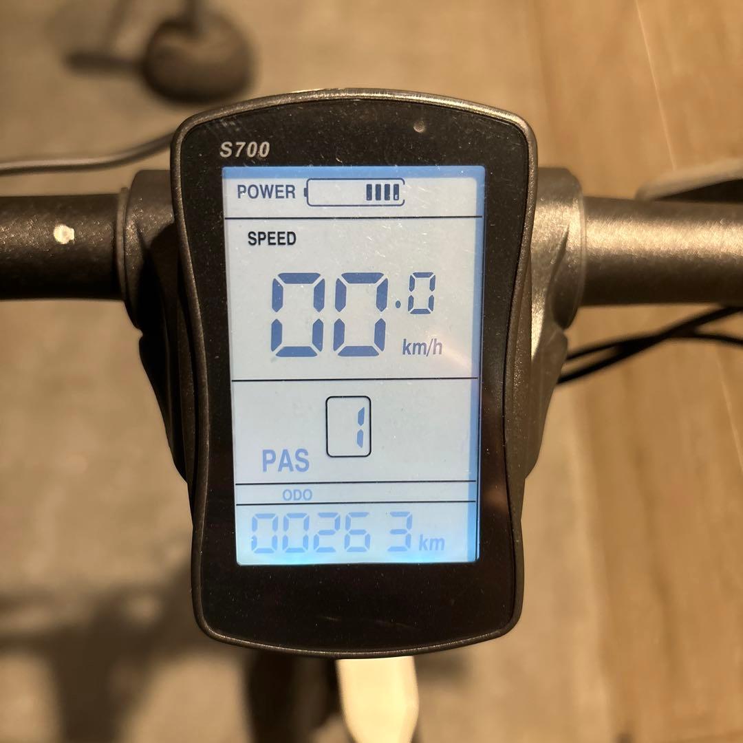 cyrusher 電動自転車 XF500 折り畳み電動自転車 400W