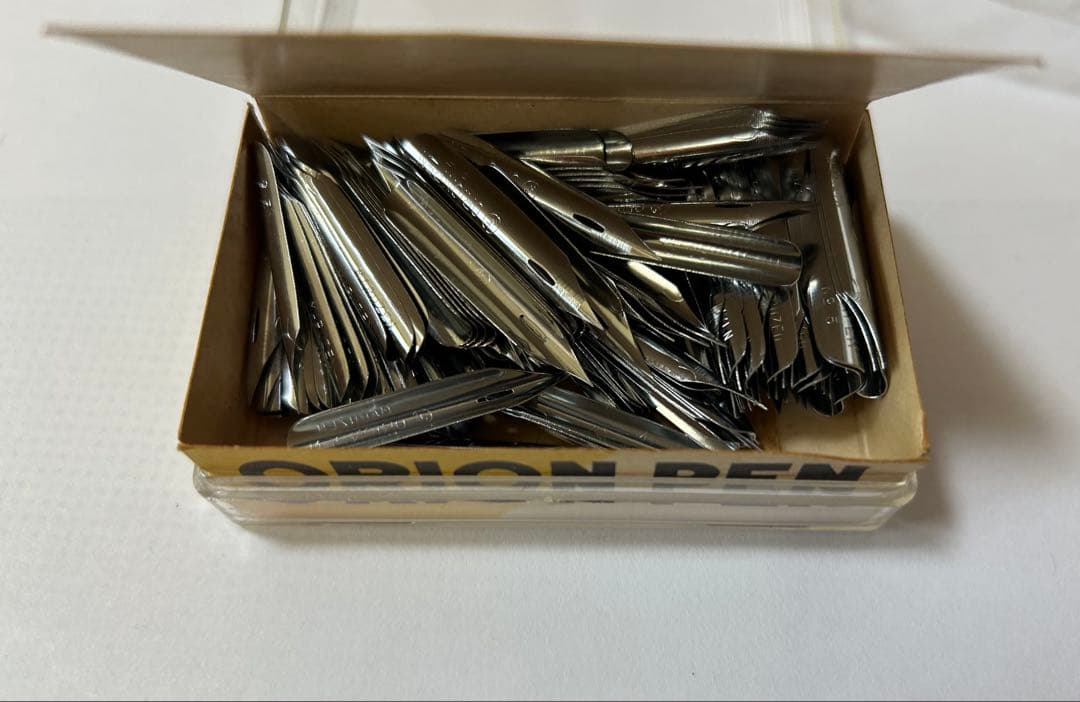 【超希少・絶版品】オリオンペン No.5 1グロス箱 ＋ ゼブラ 丸ペン セット