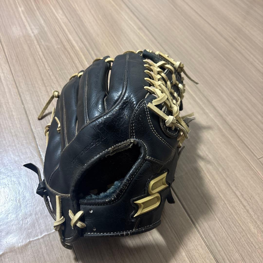 SSK 硬式グローブ 黒✖️キャメル　内野用　値下げ交渉可能　即日発送