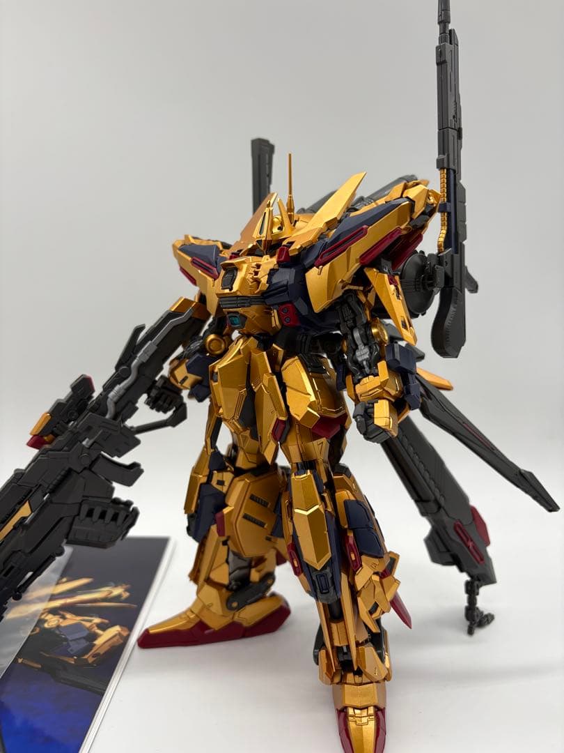 MG相当フルアーマー百式改風 組立て済 黄金武士　海外製