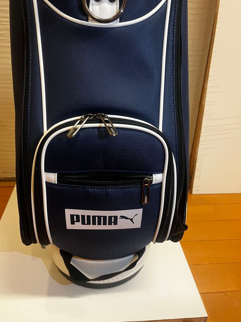 PUMA ゴルフバッグ ネイビー/ホワイト