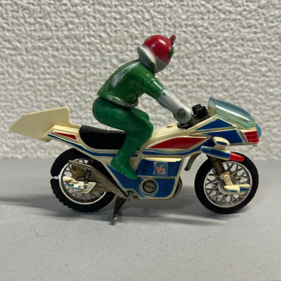 ⚠️レア　2期　仮面ライダーV3 　ハリケーン号　超合金　　当時物　ポピニカ
