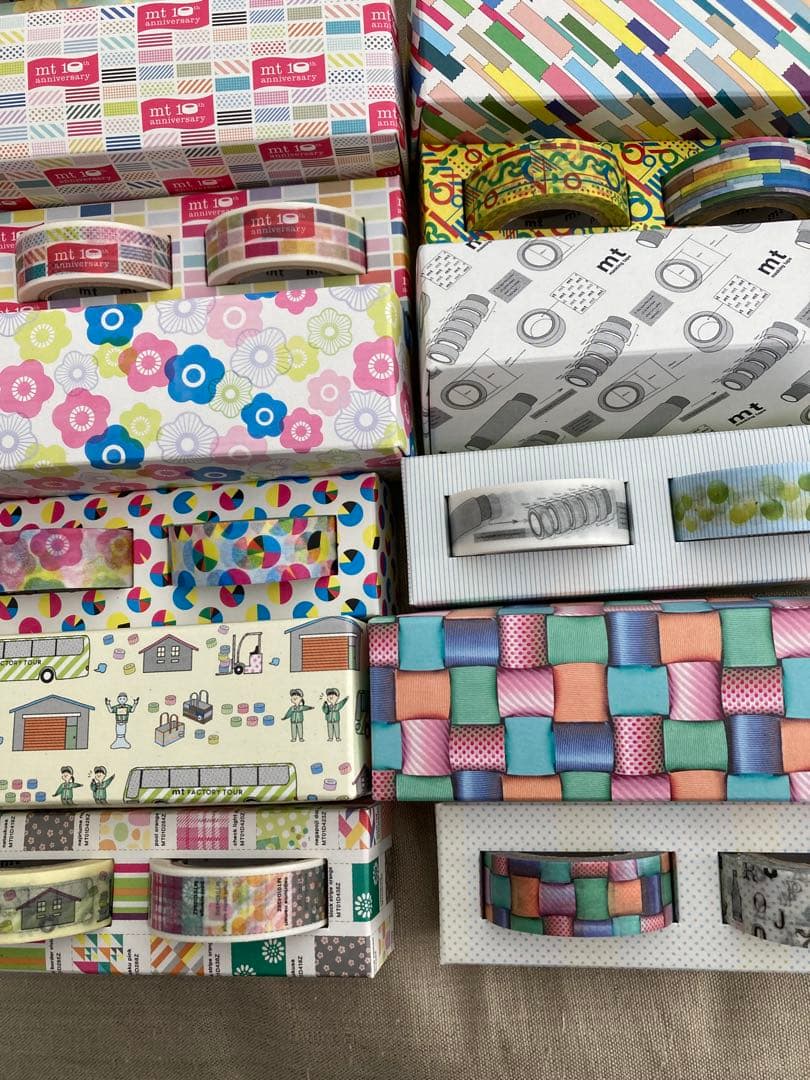 mt マスキングテープ factory tour お土産テープvol1〜14限定