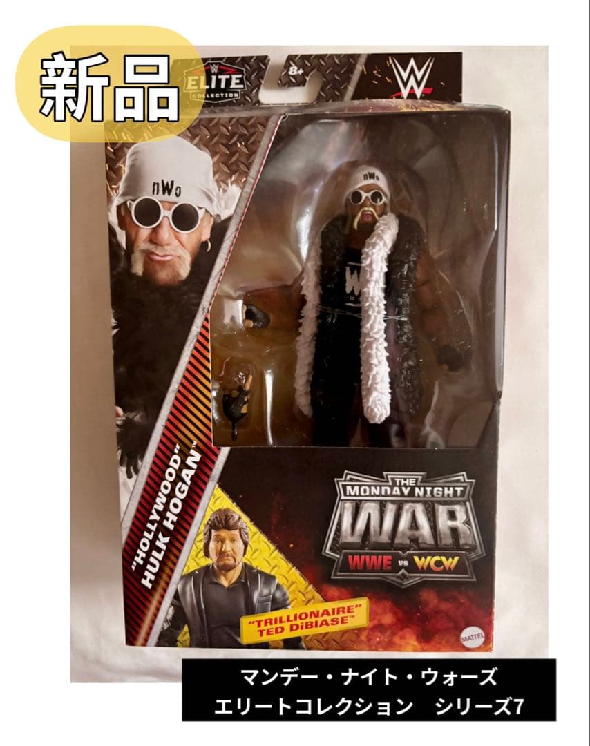 WWE Hulk Hogan ハルク・ホーガン Elite 新品