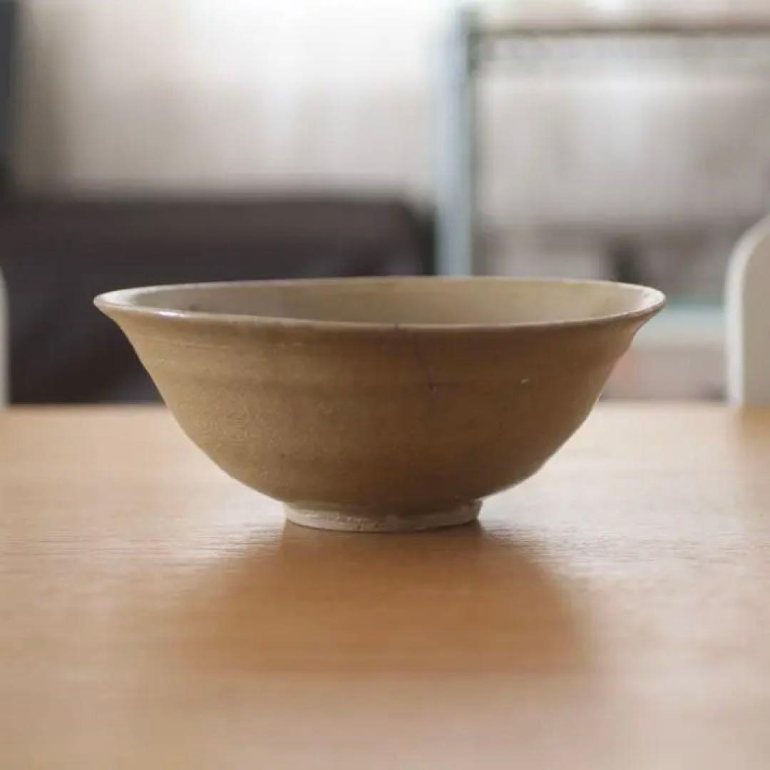 高麗青磁の椀　骨董　古道具