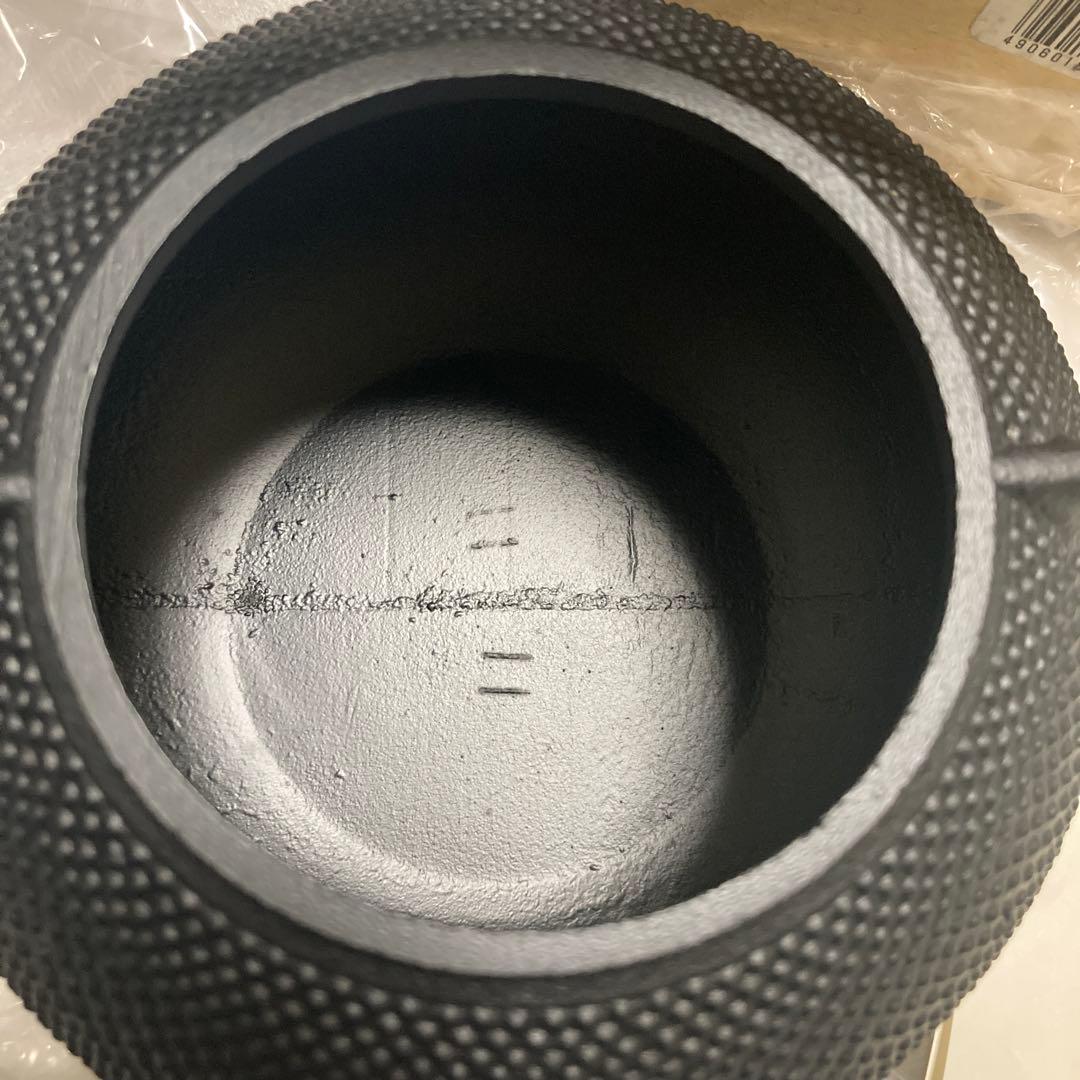 【新品未使用】　池永鉄工　南部鉄器　1.1L 鉄瓶　岩手アラレ