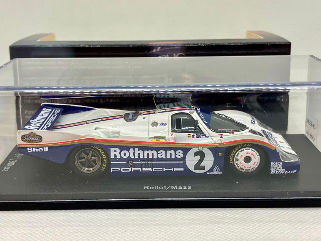 ★ロスマンズ ポルシェ 956★S.ベロフ/J.マス★限定800個★1/43★