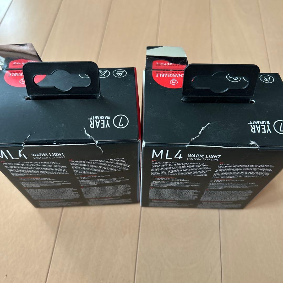 LEDLENSER ML4 ウォームライト 2個セット
