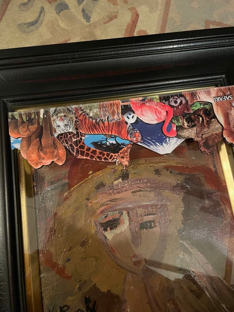 絵画　織田廣喜　オダヒロキ　少女　油彩　織田ひろき　美術品　アート　おだひろき