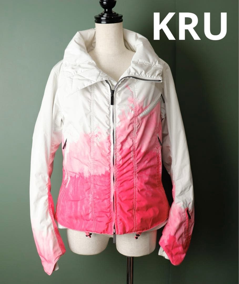 KRU クルー 中綿 ジャケット スキーウェア スノーウェア S イタリア製