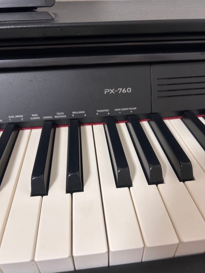 CASIO Privia デジタルピアノ ブラック　動作確認済み おまけ付き