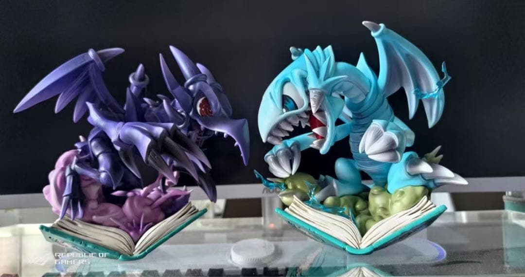 遊戯王 青眼の白龍 ガレージキット ガレキ スタチュー①