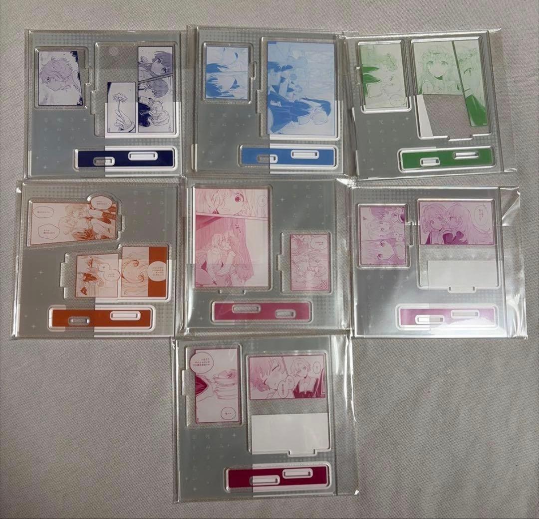 きみが死ぬまで恋をしたい　アクリルスタンド　コンプリート　TSUTAYA 蔦屋