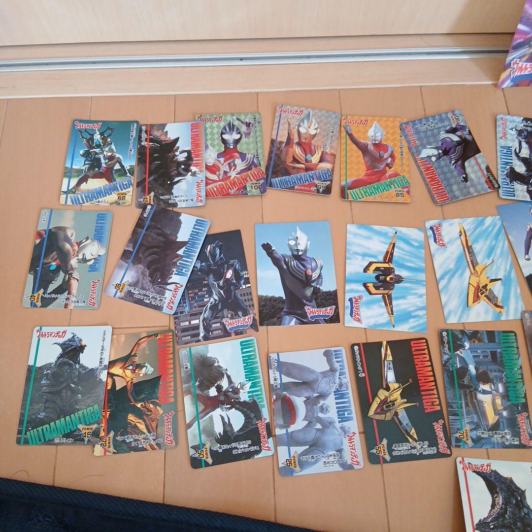 ウルトラマンティガ　カード49枚とシール２枚セット　まとめ売り