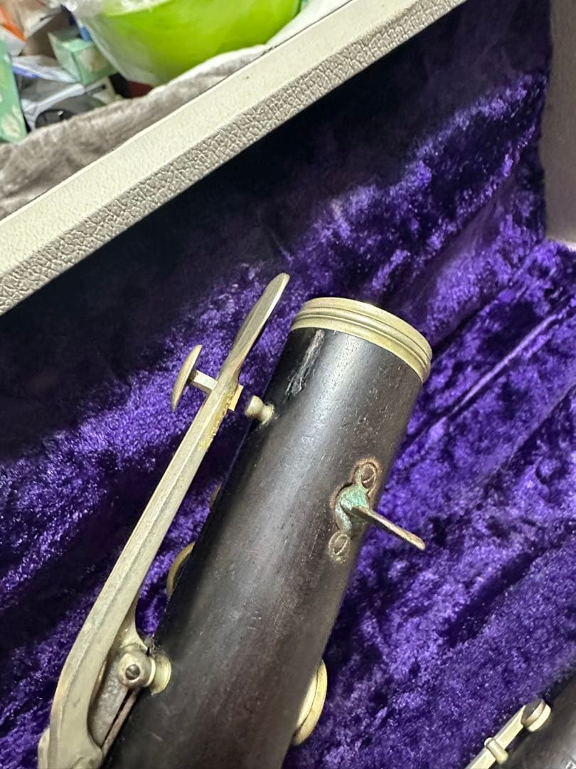 Julius Rudolph A管 アルバート式 クラリネット ケース付き