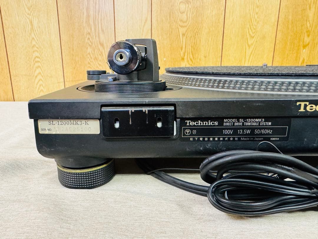 Technics SL-1200MK3 ターンテーブル テクニクス②