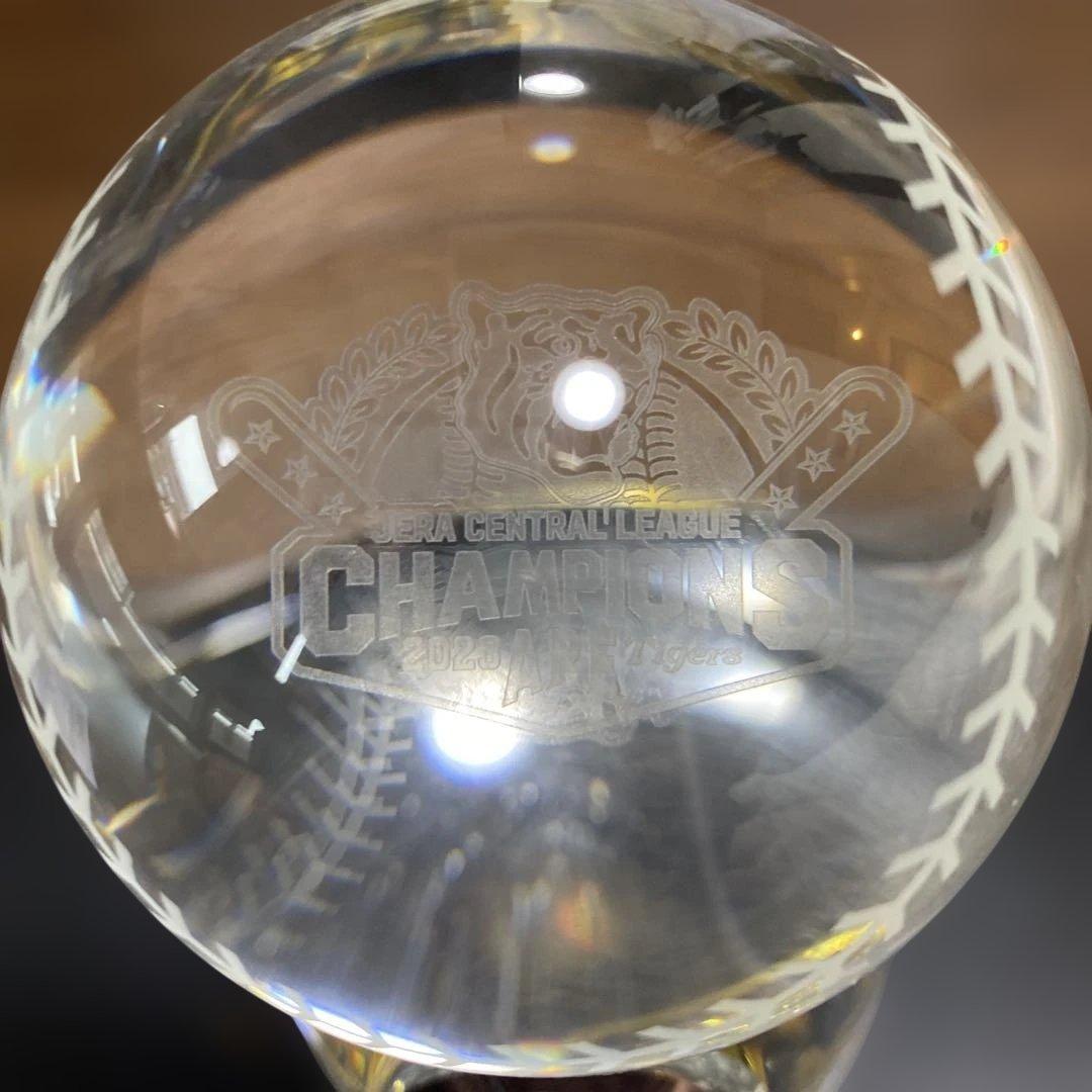 ⭐︎阪神タイガース2023リーグ優勝記念品ガラス時計