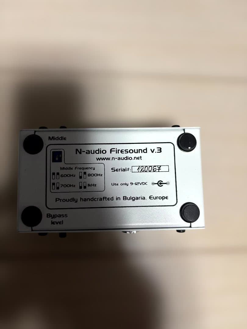 N-audio Firesound v.3 ギターエフェクター