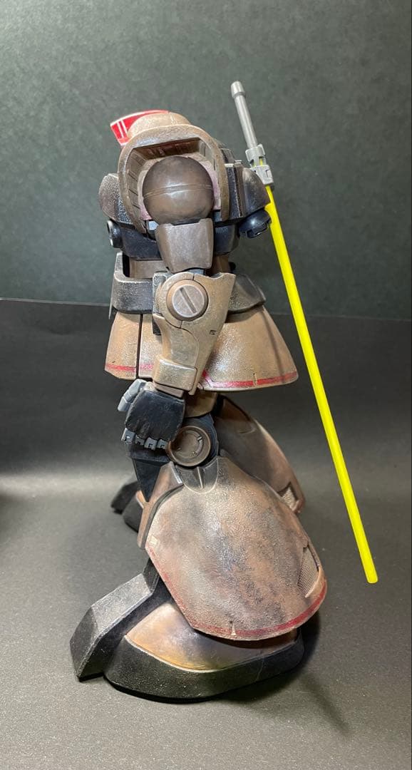 ドム　塗装済完成品　ガンプラ 全塗装　ガンプラ完成品　ドムトロピカル