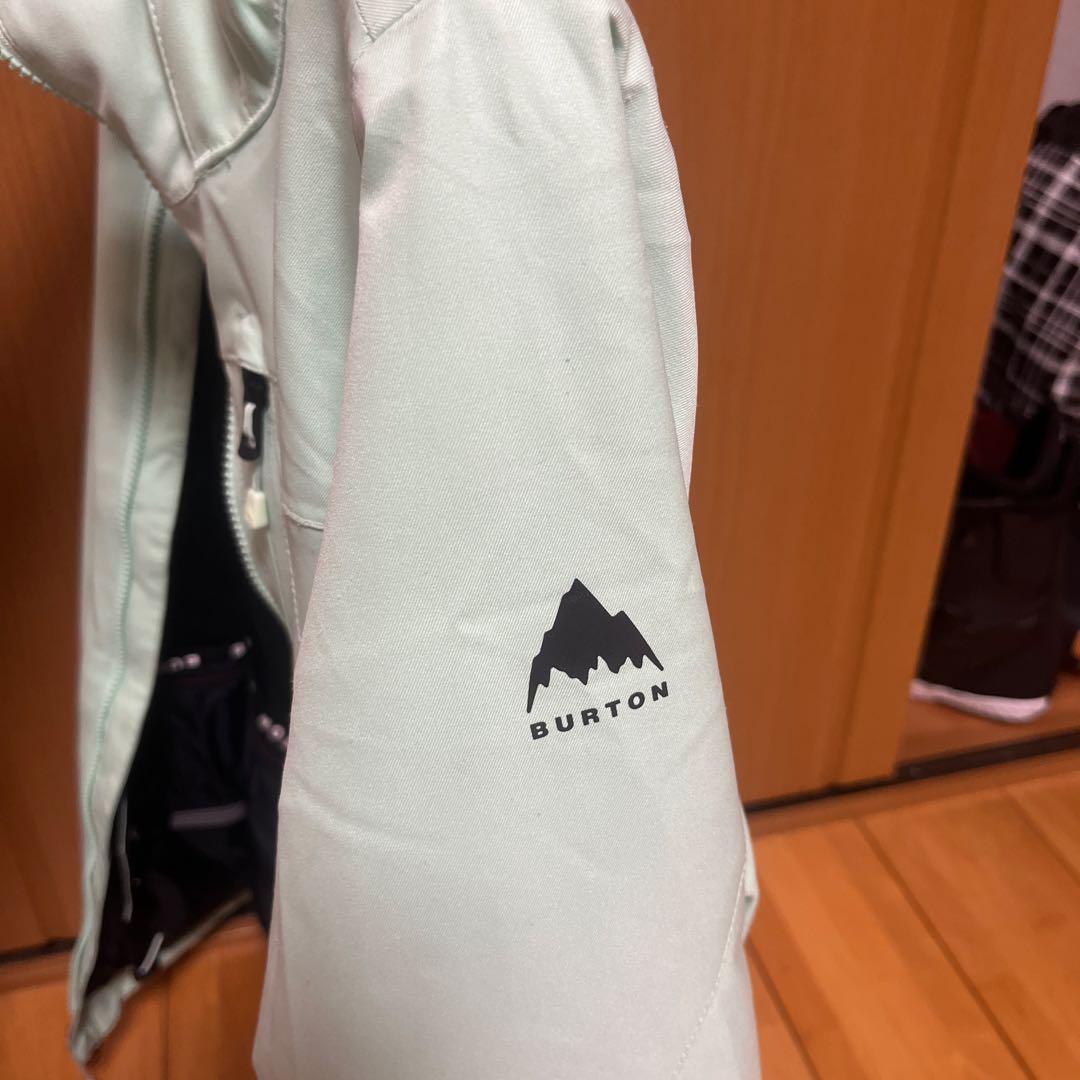 Burton フード付きスノーボードウェア ミントグリーン