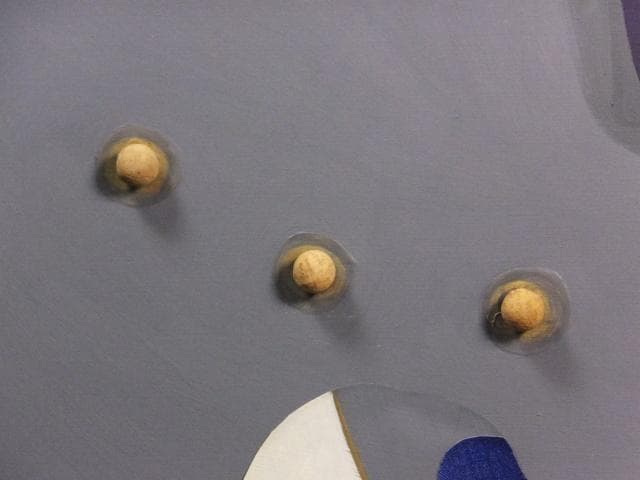 現代美術　馬場彬　直筆サイン『Composition』ミクストメディア0718H