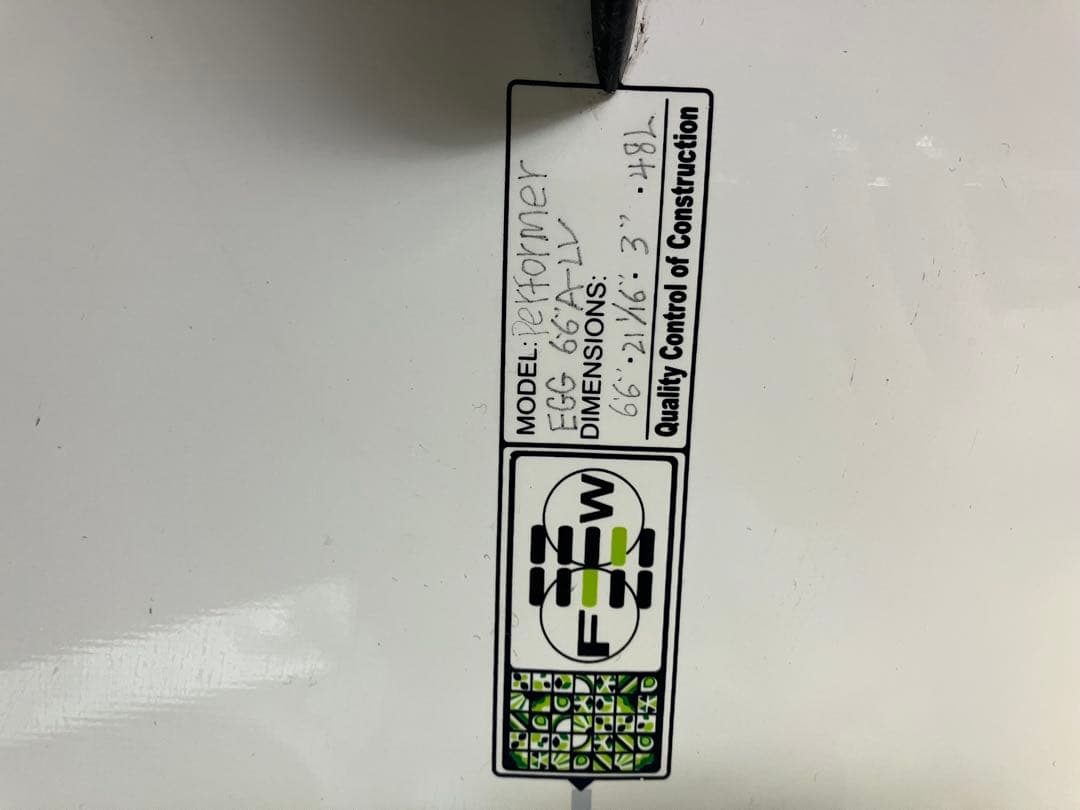 Three Weather × Airwalk サーフボード　トライフィン