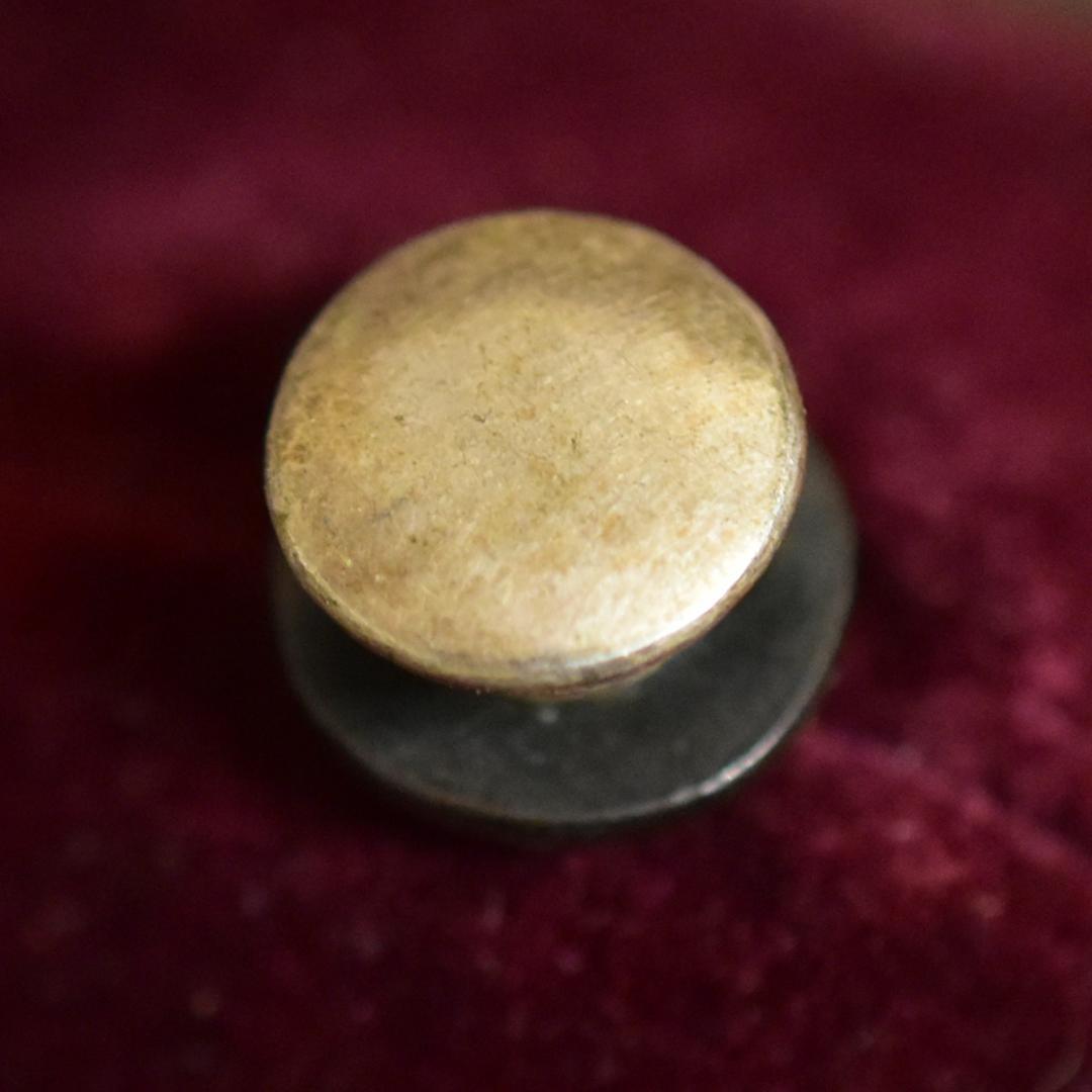 明治期 金工 花鳥図のボタン 里帰り品 本物保証 骨董 骨董品