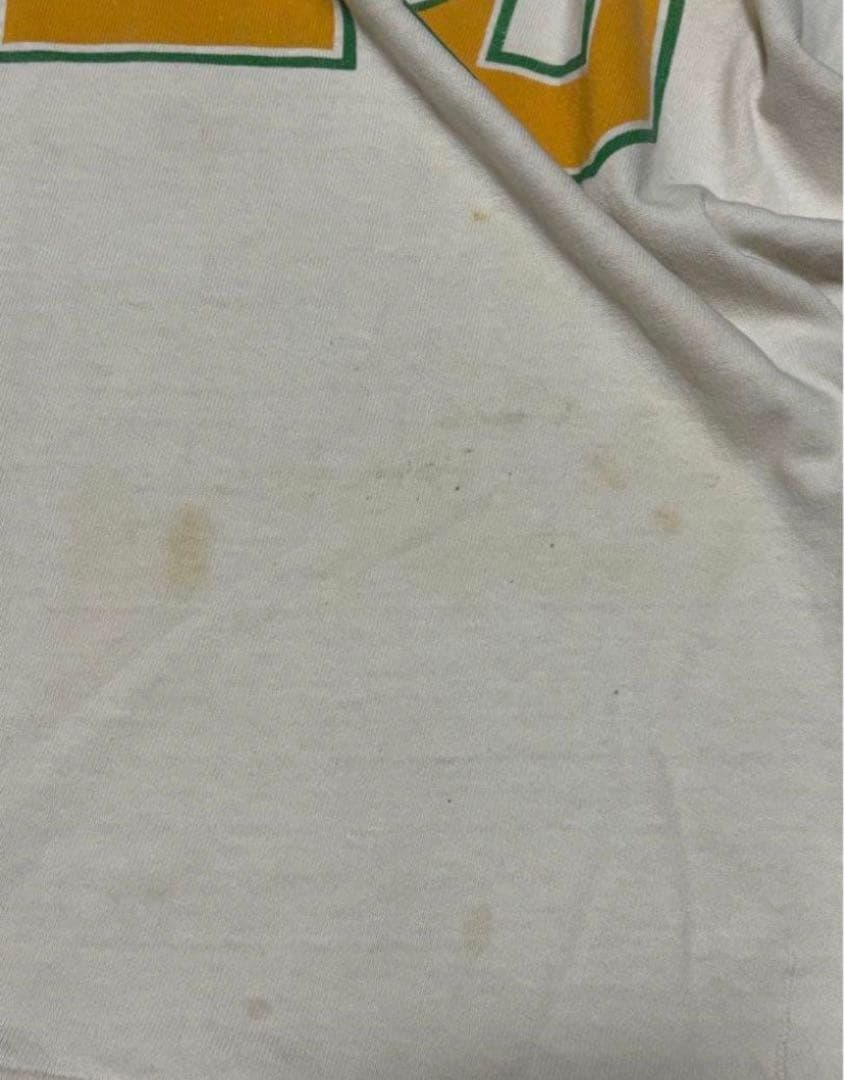 70s dino ciccarelliサイン　フットボールTシャツ