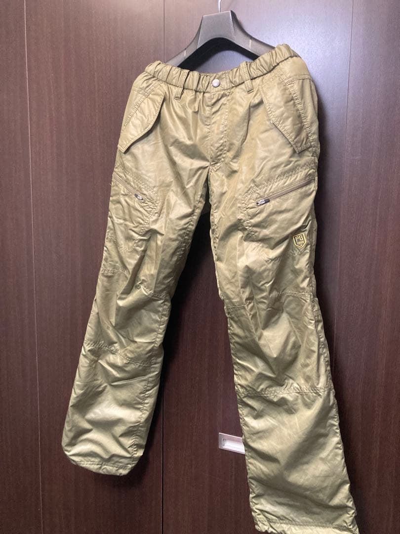 【美品】※送料無料※PEARLY GATES カーゴパンツ カーキ