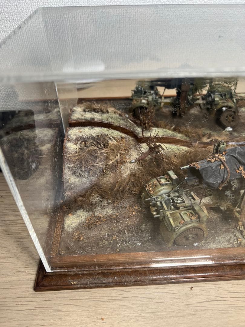 第二次世界大戦 ドイツ軍 ミリタリージオラマ 1/35 完成品　ジャンク　完成品