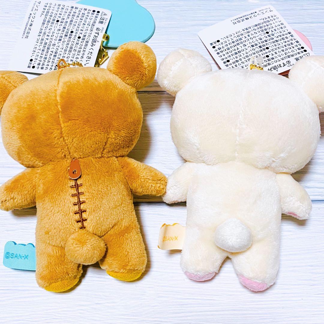 リラックマ　コリラックマ　ぶらさげぬいぐるみ　みんなでまんぷくまくまく