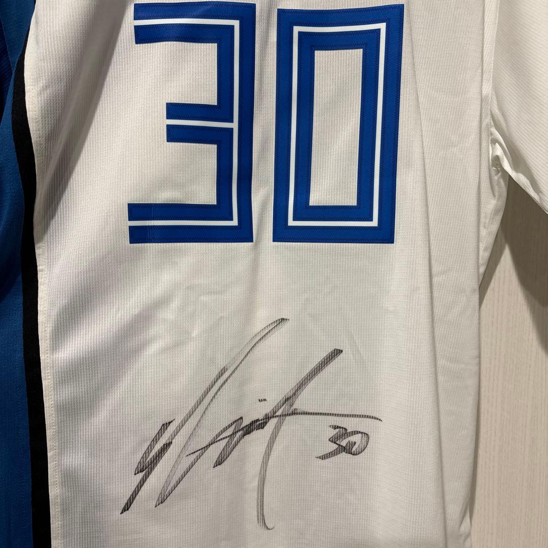 【新品未使用】日本ハムファイターズ 郡司裕也選手 直筆サイン入り ユニフォーム