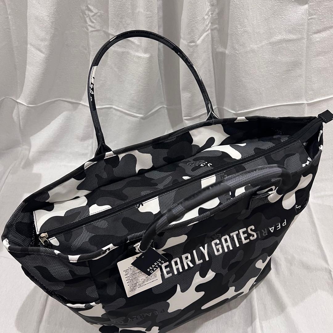 未使用✨ パーリーゲイツ ロッカーバッグ ラウンドバッグ カモフラ 迷彩