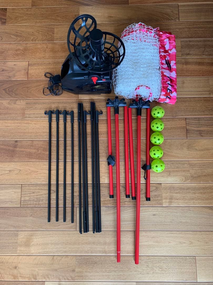 FIELD FORCE野球ネット　トスマシーン（アダプター付き）練習ボールつき