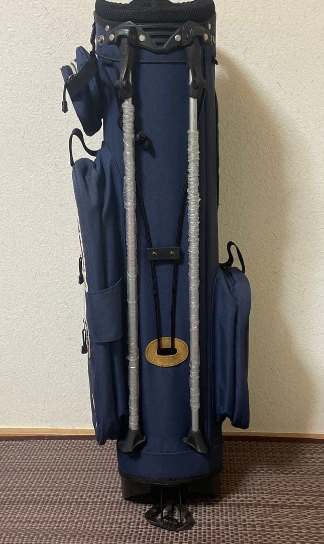 Rough & Swell キャディバッグ ネイビー　ゴルフ　ラフアンドスウェル