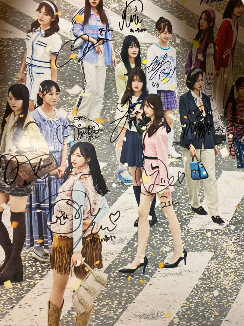 AKB48 『なんてったってAKB48』選抜16人直筆サイン入りポスター 非売品