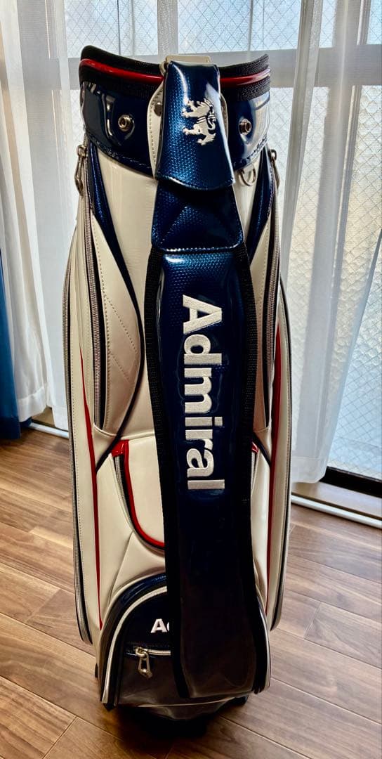 美品Admiral ゴルフキャディバッグ