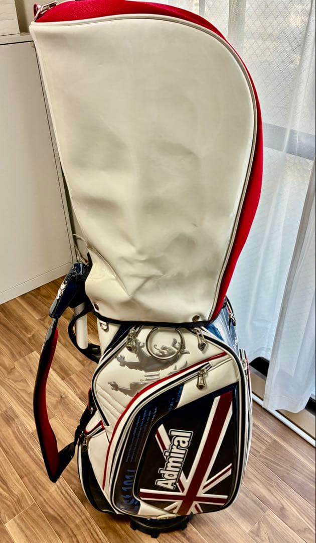 美品Admiral ゴルフキャディバッグ