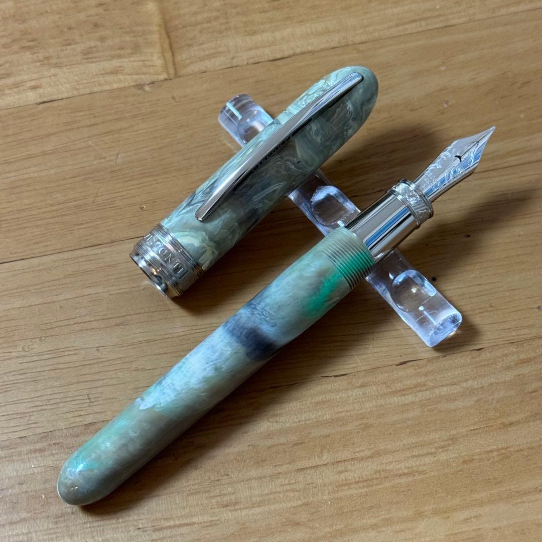 限定 VISCONTI ビスコンティ 万年筆 ヴァンゴッホ 14K 585 M