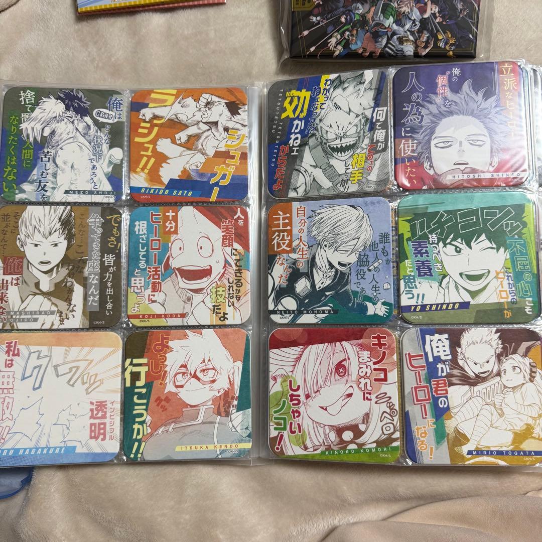 【僕のヒーローアカデミア】アートコースター　セット