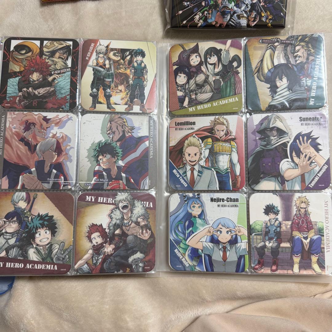 【僕のヒーローアカデミア】アートコースター　セット