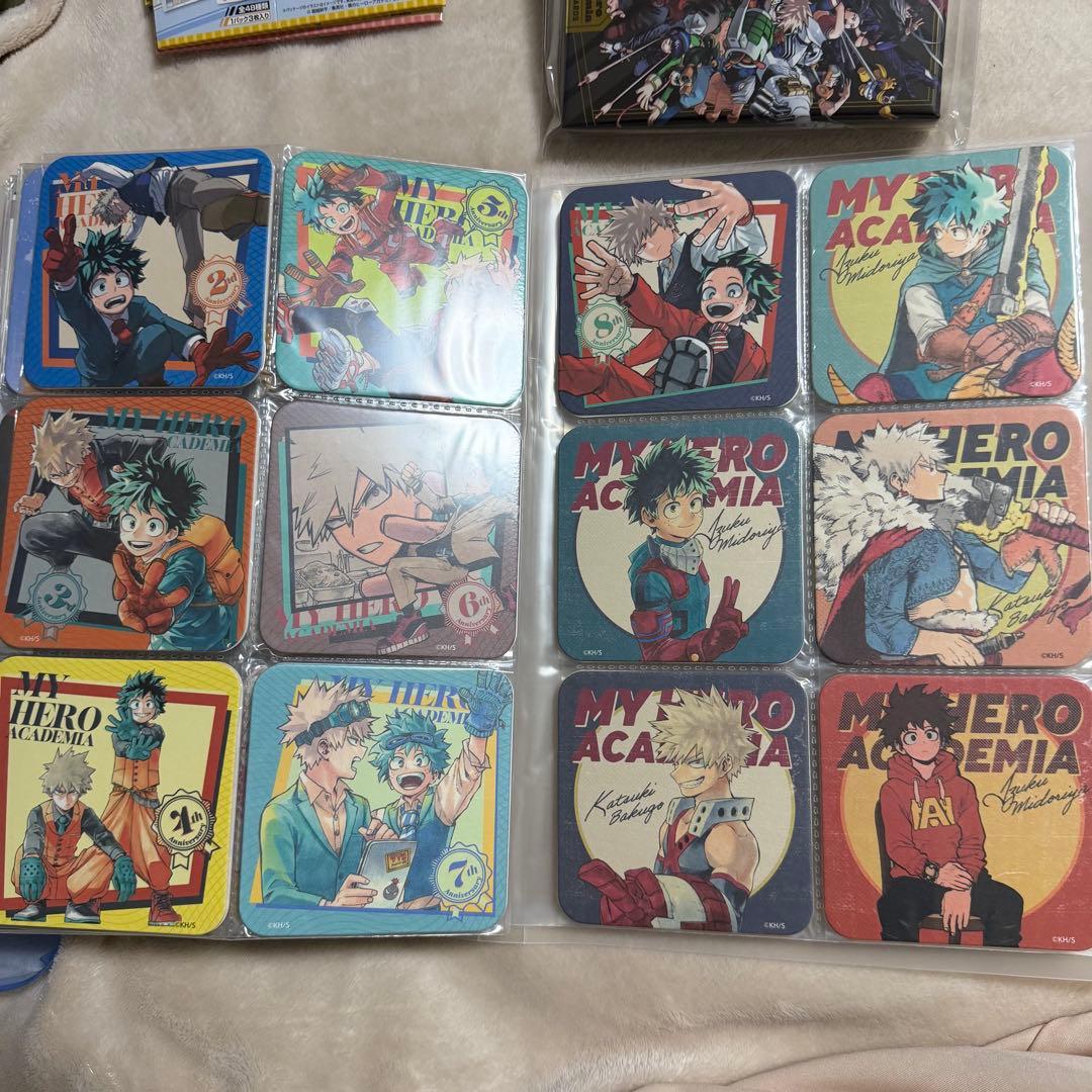 【僕のヒーローアカデミア】アートコースター　セット